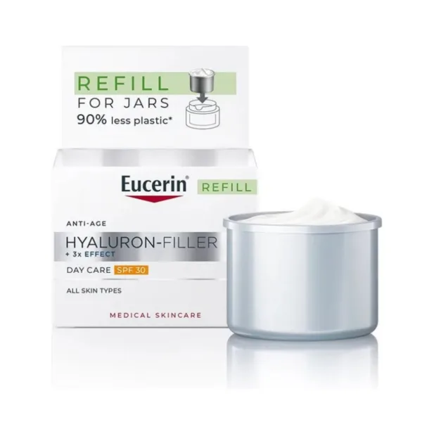 Eucerin Hyaluron-Filler 3X Effect Crema Giorno SPF30 Refill 50 ml