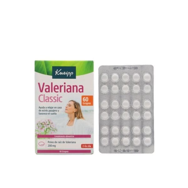 Kneipp Valériane Classic 60 gélules pour la relaxation et le sommeil