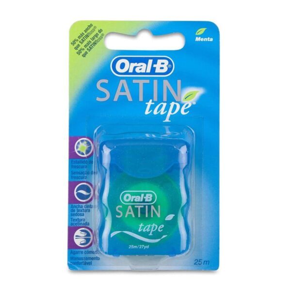 Oral-B Seda Dental Satin Tape Μέντα 25 m