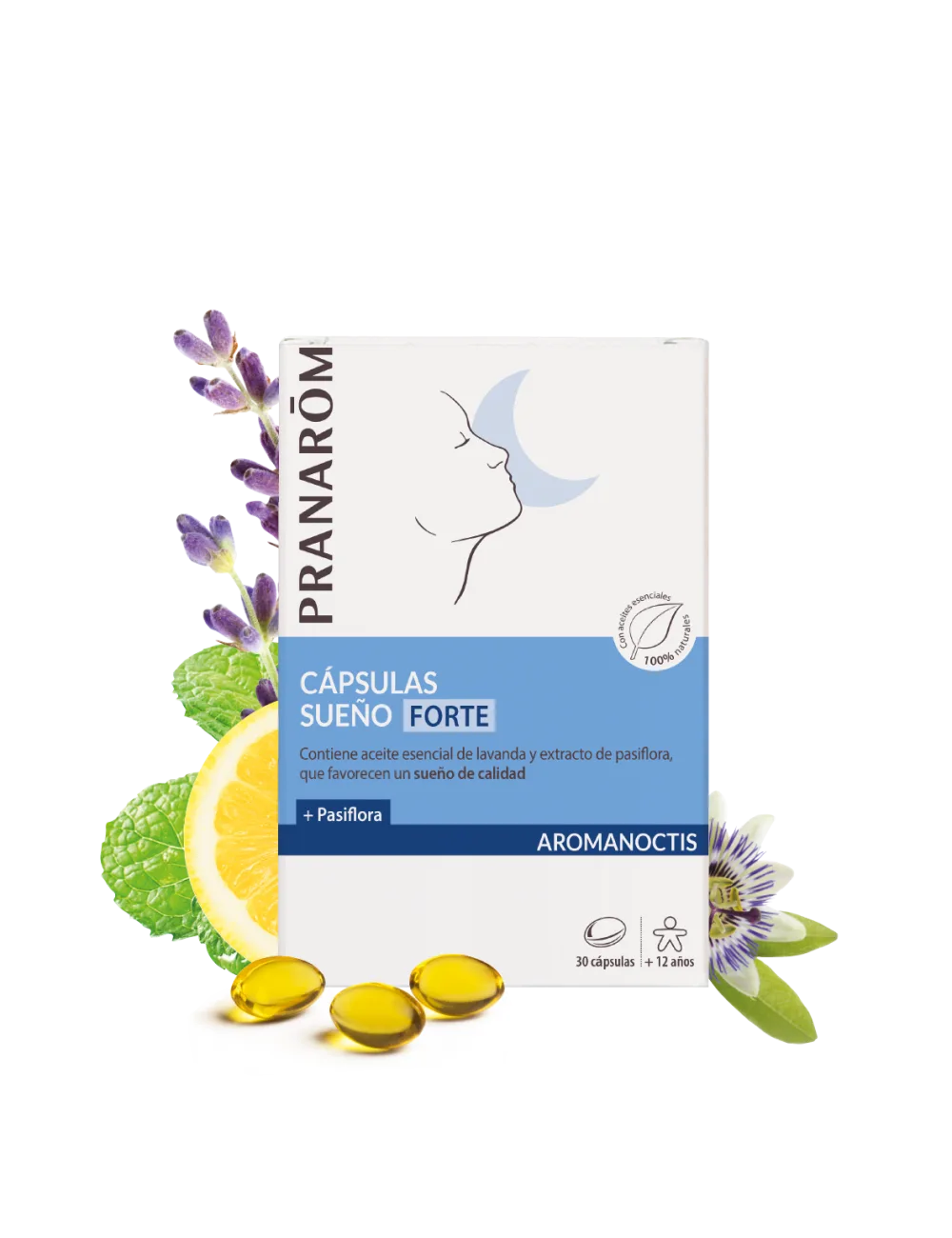 Pranarom Aromanoctis Forte Slaap- en Ontspanningscapsules 30 capsules
