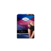 TENA Silhouette schwarze Unterhose mit hohem Bund, große Größe, Packung mit 8 Stück