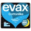 Evax Cottonlike Νύχτα απορροές με φτερά, πακέτο 11 τεμαχίων