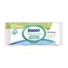 Dodot vochtige doekjes Aqua Plastic Free baby, verpakking van 48 stuks