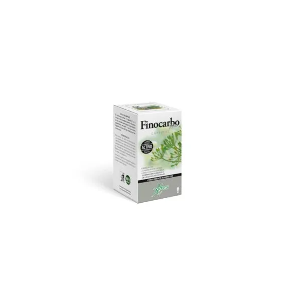 Finocarbo Plus Aboca 50 capsules voor gas en spijsverteringscomfort