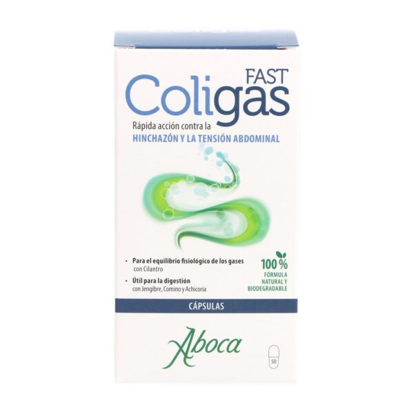 Aboca Coligas Fast συμπλήρωμα πεπτικό 50 κάψουλες