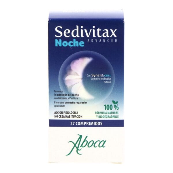 Sedivitax Nacht Advanced 27 tabletten aanvulling voor slaap en ontspanning