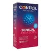 Control Sensuel Xtra Dots préservatifs texturisés boîte 12 unités