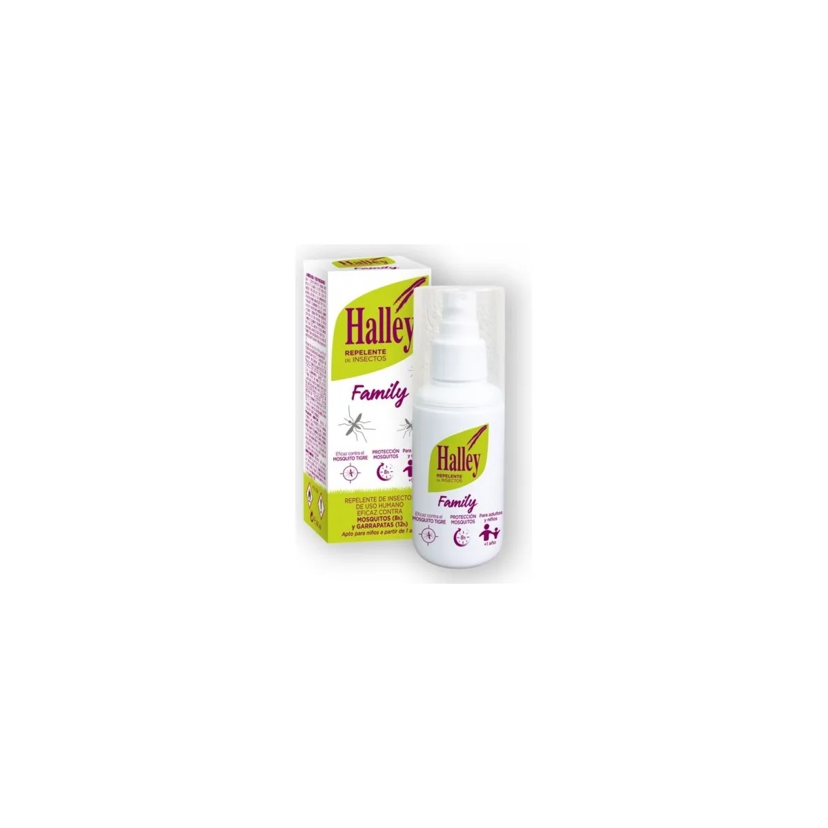 Halley Family repelente de insectos 100 ml spray