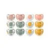 Sucettes anatomiques Suavinex en silicone 6-18 mois rose blister 2 unités