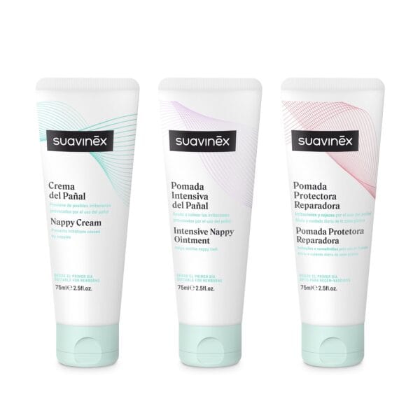 Suavinex Pomada Protetora e Reparadora para Bebê na Zona da Fralda 75 ml