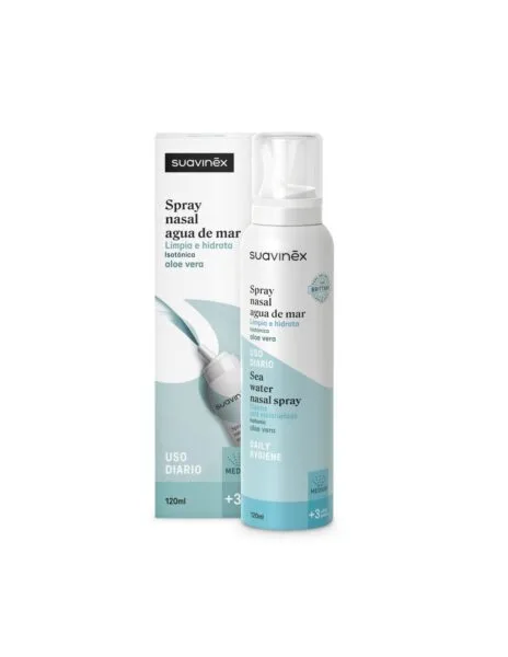 Suavinex isotone neusspray met aloë vera 120 ml