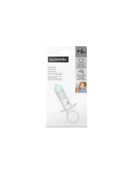 Suavinex aspirador nasal punta de silicona bebé 1 unidad