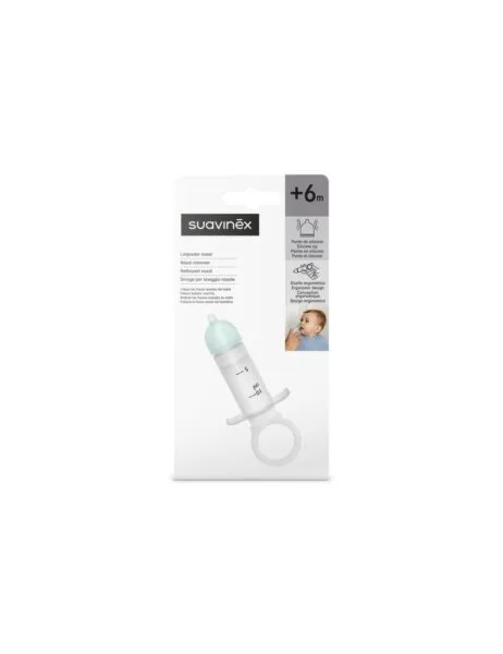 Suavinex neuszuiger siliconen tip baby 1 eenheid