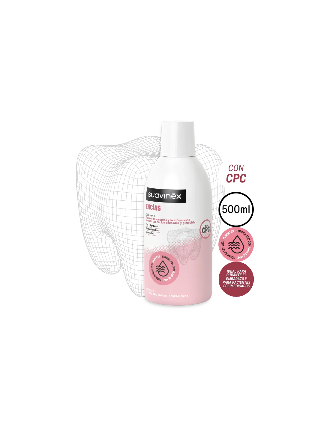 Suavinex colutorio encías embarazo 500 ml