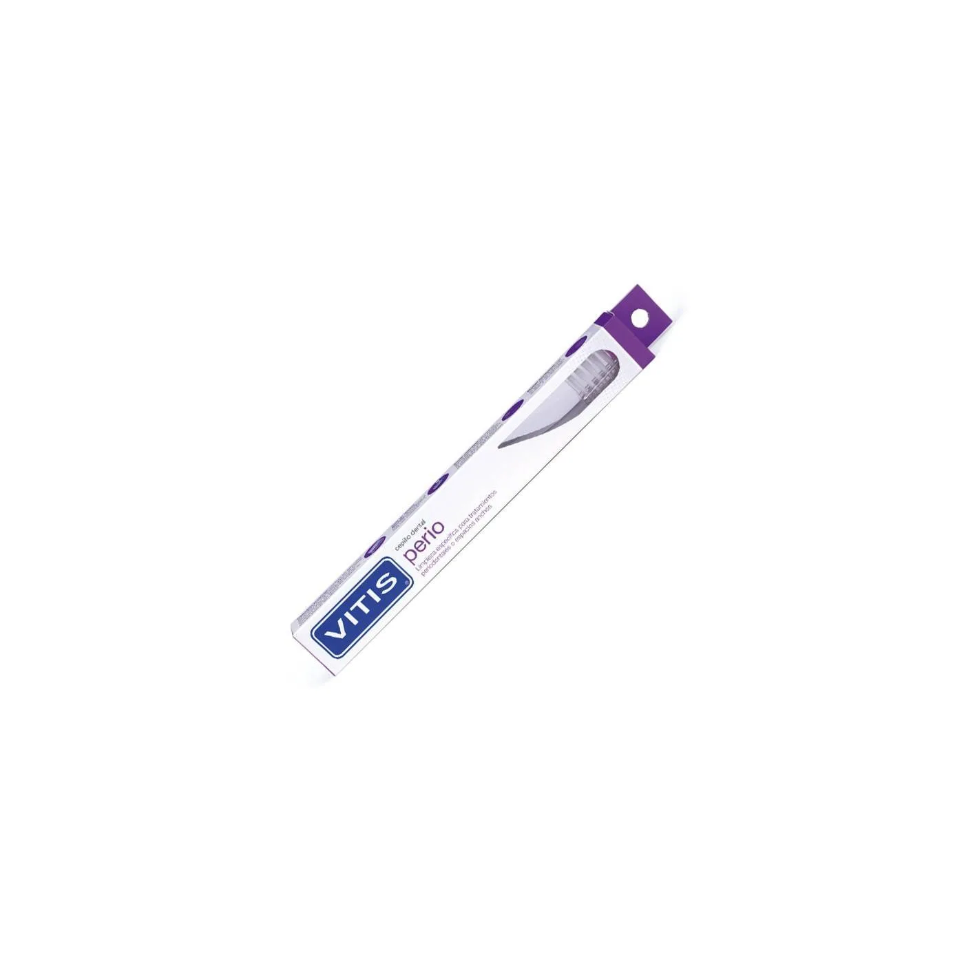 VITIS cepillo dental perio manual para encías delicadas y problemas periodontales