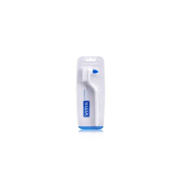 VITIS Escova dental para prótese, ortodontia removível e férulas de descarga, 1 unidade
