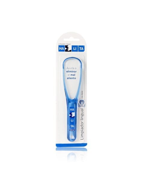 Halita limpiador lingual azul 1 unidad