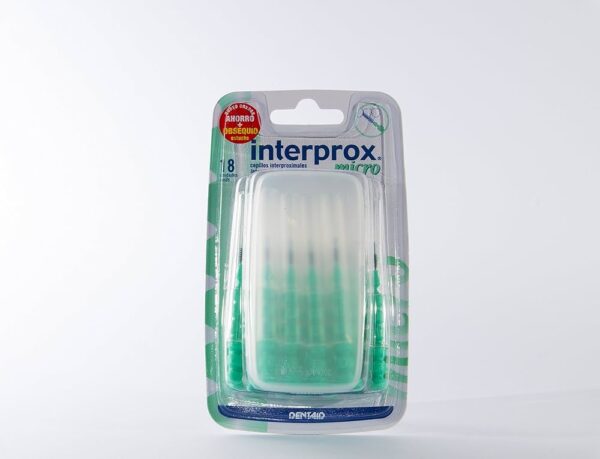 Interprox spazzolini interprossimali dritti Micro 0,9 mm blister 14 unità