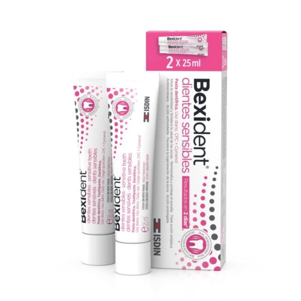 Bexident Denti Sensibili pasta dentifricia confezione 2 x 75 ml