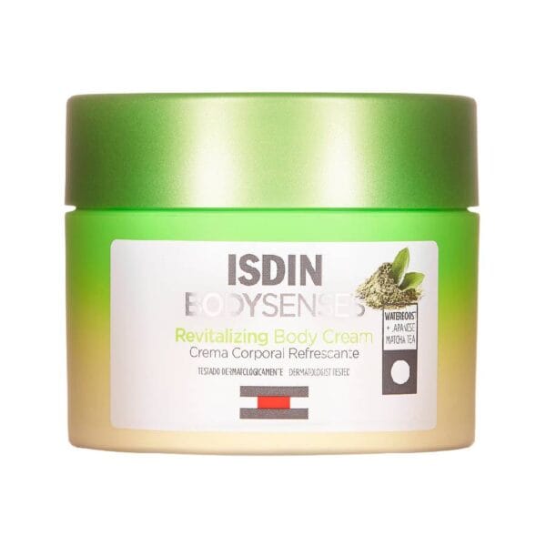 ISDIN BodySenses revitalisierende Körpercreme mit japanischem Matcha-Tee 250 ml