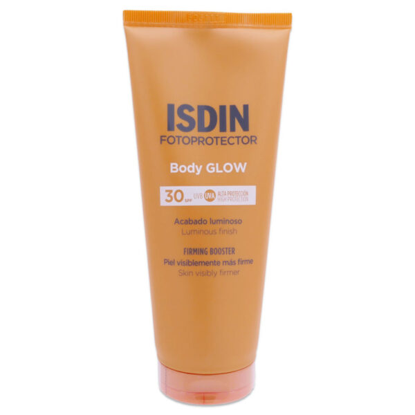 ISDIN Fotoprotettore Body Glow SPF 30 lozione corporea effetto luminoso 200 ml