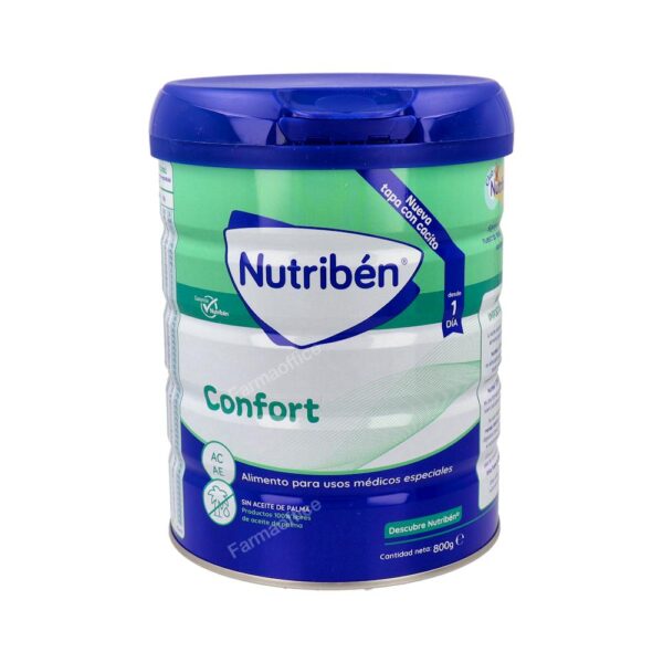 Latte in polvere per neonati Nutribén Confort AC/AE, confezione da 800 g