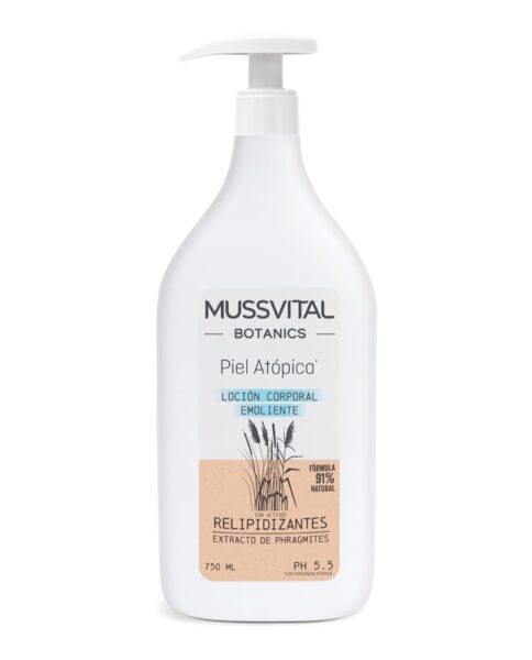 Mussvital Botanics lozione corporea pelle atopica 750 ml