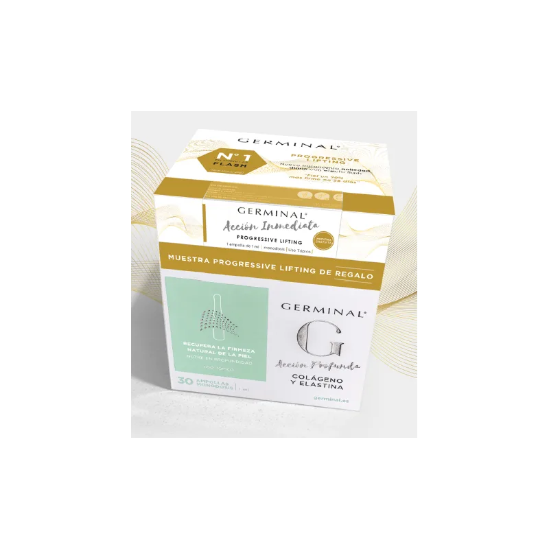 Azione Profonda Collagene ed Elastina fiale facciali + 1 fiala lifting in regalo