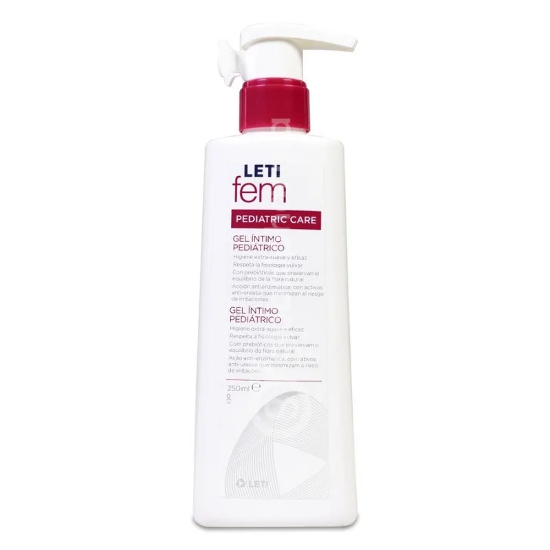 LetiFem gel íntimo pediátrico para niña 250 ml