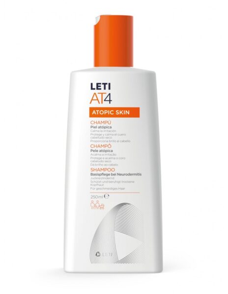 LETI AT4 Champú extra suave piel atópica 250 ml