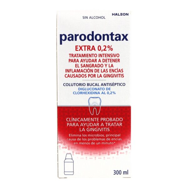Parodontax Mundspülung Extra ohne Alkohol Zahnfleischpflege 300 ml