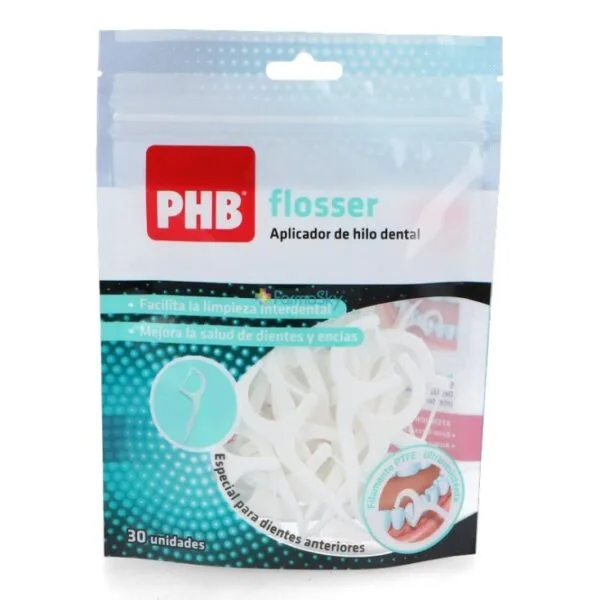 PHB Zahnseide-Applikatoren Flossers 30 Einweg-Stücke