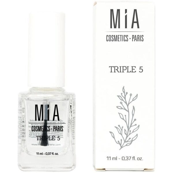 Mia Cosmetics Triple 5 herstructurerende versterkende behandeling voor nagels 11 ml