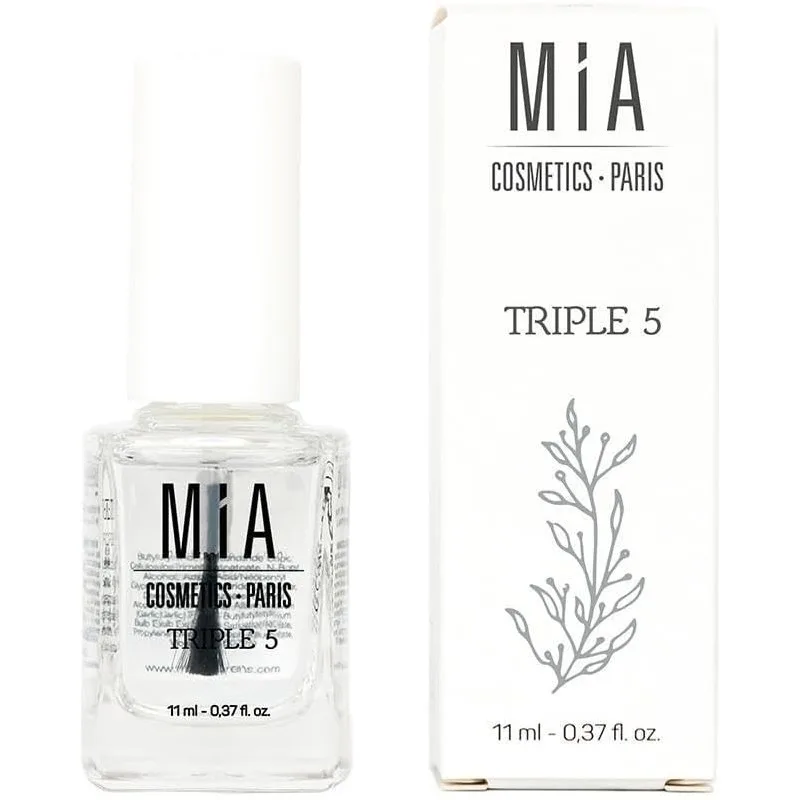 Mia Cosmetics Triple 5 herstructurerende versterkende behandeling voor nagels 11 ml