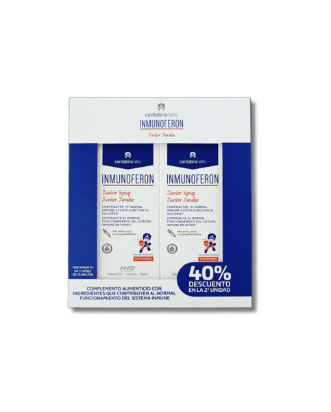 Immunoferon Junior sciroppo, confezione doppia 2 x 150 ml