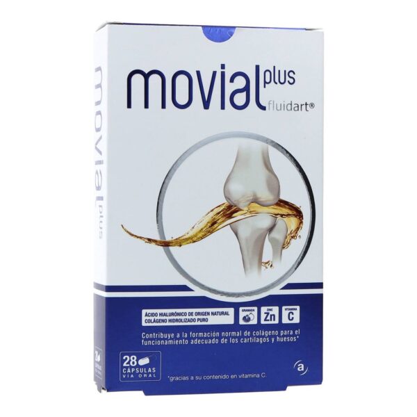 Movial Plus Fluidart συμπλήρωμα άρθρωσης σε κάψουλες 28 μονάδες