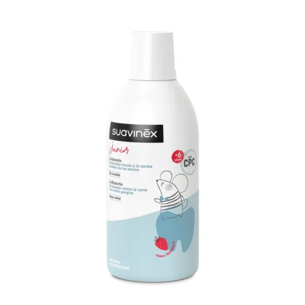 Kinder mondspoeling aardbei smaak SEA4 500 ml