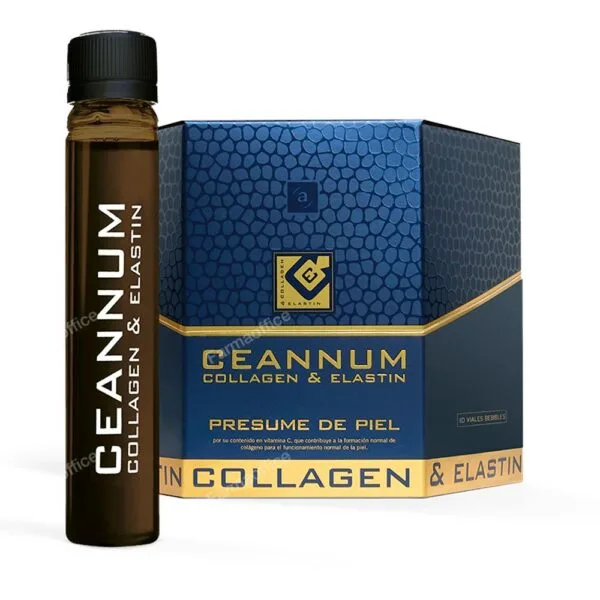 Ceannum collagene ed elastina 10 fiale bevibili