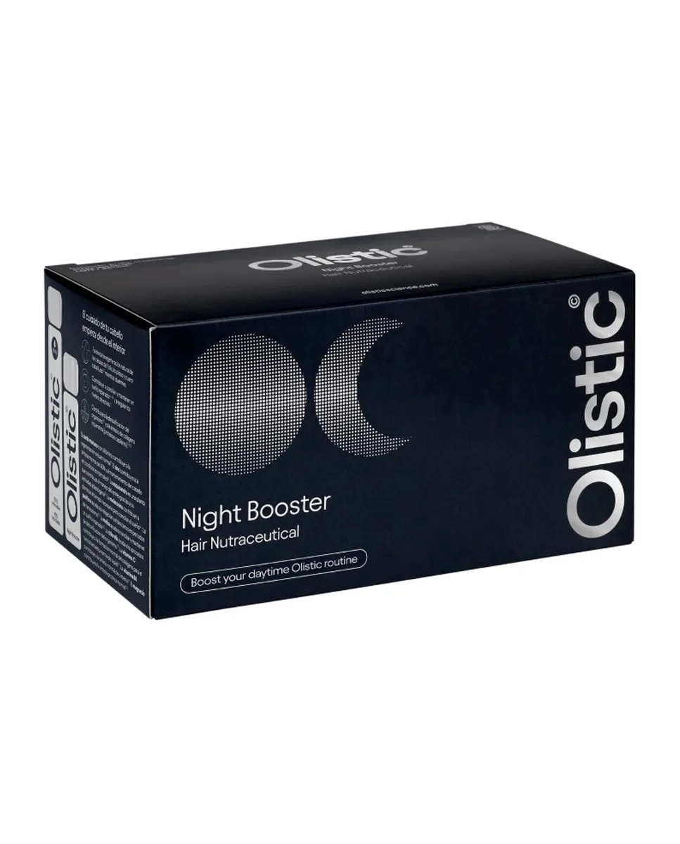 Olistic Night Booster complemento bebible nocturno cabello caja 28 viales