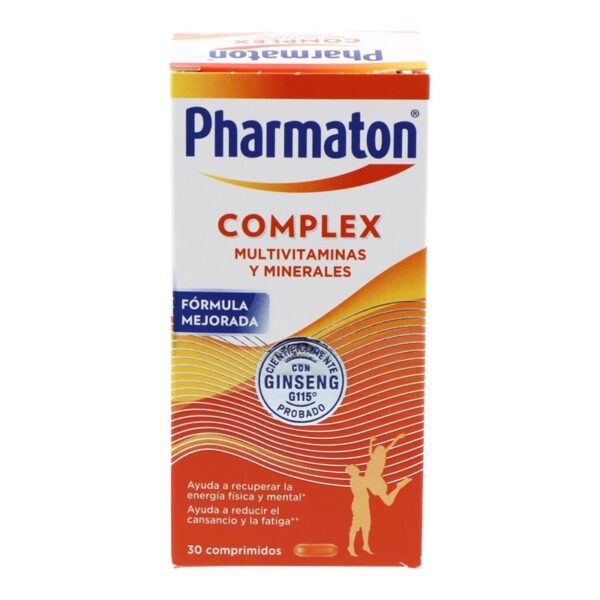 Pharmaton Complex συμπλήρωμα διατροφής με γίνσενγκ G115 30 συμπιέσεις