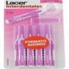 Lacer Brosses Interdentaires Ultra-fines Droites Roses, 10 Unités