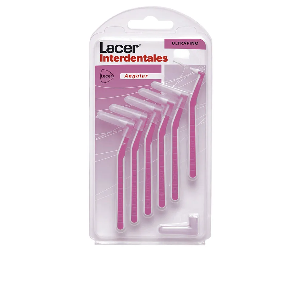 Lacer cepillos interdentales angulares ultrafinos, blíster 10 unidades