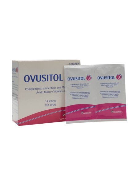 Ovusitel D Nahrungsergänzungsmittel 14 Beutel mit Mio‑Inositol, Folsäure und Vitamin D