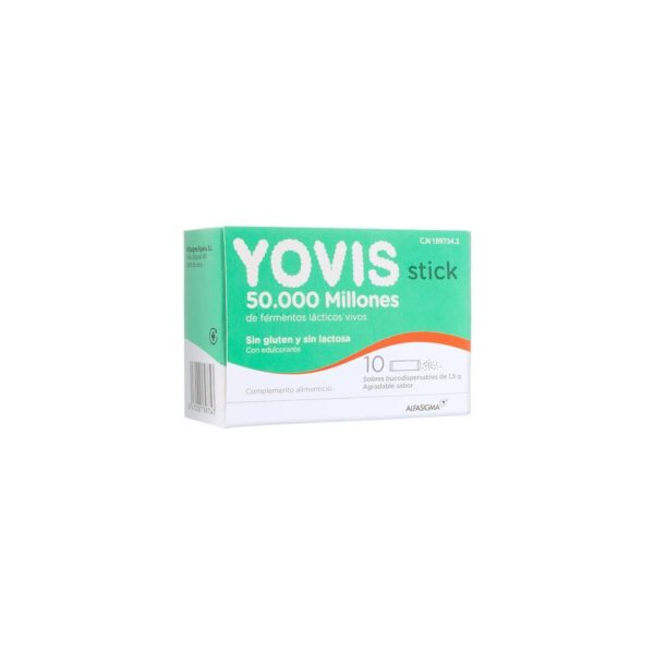Yovis Alfasigma 10 σακουλάκια διαλυτά στο στόμα με ζωντανούς γαλακτοβακτήριους
