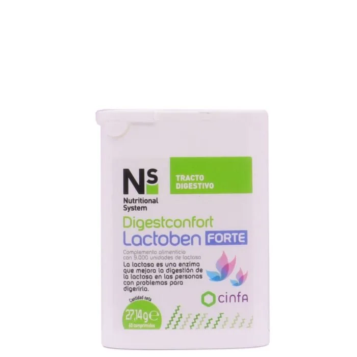 Nutritional System Digestconfort Lactoben Forte 60 κάψουλες