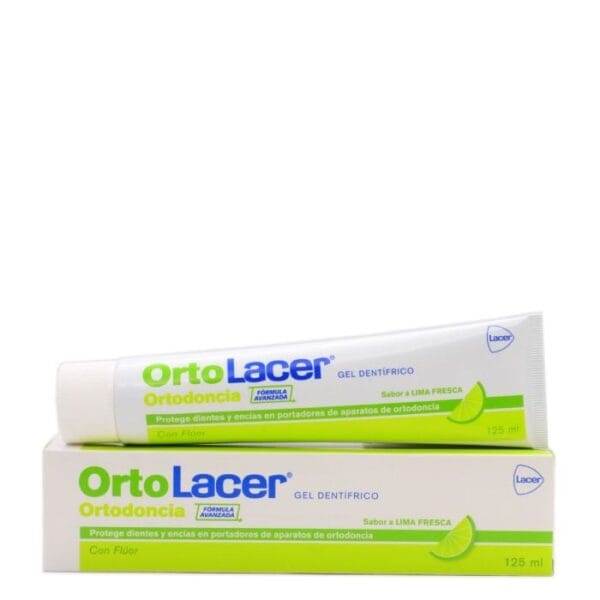 Dentifricio Ortolacer al gusto di lime 125 ml