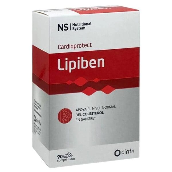 Nutritional System Cardioprotect Lipiben Nahrungsergänzungsmittel 90 Kapseln