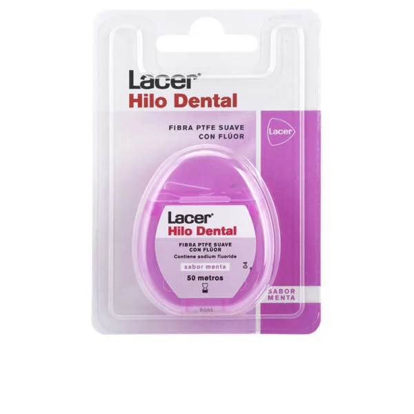 Lacer hammaslanka PTFE extra pehmeä fluorilla ja triklosaanilla 50 m