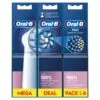 Oral-B Reservekoppen Elektrische Tandenborstel Sensitive Clean, Pack 6 Koppen (2+2+2)