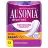Ausonia Discreet Extra inlegkruiden voor urineverlies, verpakking van 12 stuks